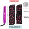 JYfeel Mini Travel Flat Iron, 2/3 inch, Ceramic Tourmaline, Dual Voltage Hair Straightener, instant Heat Up to 430, with Travel Case