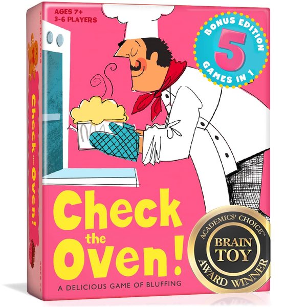Melon Rind Check The Oven, Math Game for Kids Ages 7+, Kids Math Game for Adding to 12, Educational Fun Card Game to Develop Math Skills with Confidence, Perfect for 3-6 Players Family Game Night