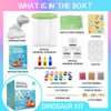 Crystal Growing Kit, Light-Up Dinosaur Terrarium Kit, Grow, Paint & Decorate Your Own Dinosaur, DIY STEM Project Educational Arts and Crafts Set, Gift Idea for Boy & Girl Aged 8 9 10 11 12+ (Upgraded)