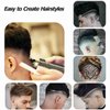 Hair Clippers for Men Professional - Cordless Barber Clippers for Hair Cutting & Grooming Rechargeable Beard Trimmer