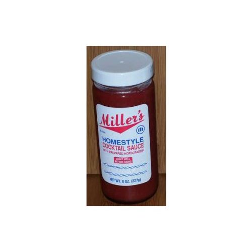 Buffalo's Own Miller's Original Homestyle Cocktail Sauce with Horseradish 8 Oz.