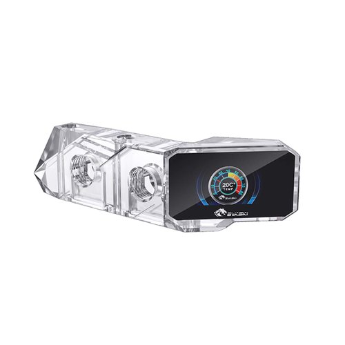 Bykski GPU Block 90 Degree Digital Display Module (B-VGA-SC-FX) - Clear