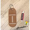 Football Hand Sanitizer Holder And/Or Lip Balm Holder