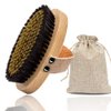SURNUO Copper Body Brush - Ion Dry Brush to Wake Up, Smooth Skin, and Reduce Stress