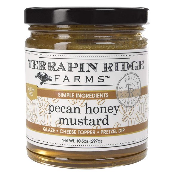 Terrapin Ridge Farms Pecan Honey Mustard - One 10.5 Ounce Jar