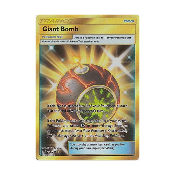 Giant Bomb - 251/236 - Secret Rare - Unified Minds