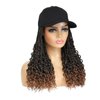 AliRobam Hat Wigs Baseball Cap with Boho Senegalese Twist Braids Hair extensions Hat With Braided Hair attached for Black White woman (14inch, T30)