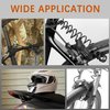 Motorcycle Helmet Lock with Combination Lock,Retractable Motorcycle Locks Anti Theft & Motorcycle Helmet Accessories,Multipurpose Helmet Locks for Motorcycles and Bicycles