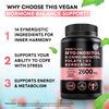14-in-1 Inositol Supplement & Hormone Support for Women - 40:1 Myo-inositol & D-Chiro Inositol Ovarian Support Capsules for Hormone Balance with Folate, Vitamin D and B12 (120 count) (Pack of 1)