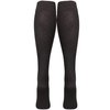 NuVein 15-20 mmHg Travel Compression Socks for Women & Men to Reduce Swelling, Knee High, Closed Toe, Charcoal, Small