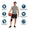 ComfiLife Knee Brace for Knee Pain Relief – Neoprene Knee Brace for Working Out, Running, Injury Recovery – Side Stabilizers – 3 Point Adjustable Compression – Open Patella Support,Non-Slip (Medium)