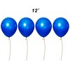 Royal Blue Balloons,100pcs 12 inch Blue balloons for Party Decoration Wedding Baby Shower Graduation Decoration.Latex Birthday Balloons