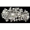Beautyxyz Bridal Headpiece with Imitation Pearl Rhinestone hair barrette hair clip