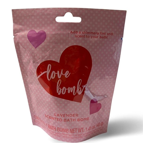 Love Bomb Bath Bomb (Lavender)