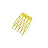 Metal Millinery or Veil Hair Comb 1" Wide - 10 Pieces (Gold)