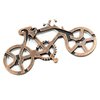 SHUYUE Bicycle Metal Puzzle Lock IQ Test Mind Game Toys Brain Teaser Metal Puzzles Magic Trick Toy Metal IQ Puzzle for Kids and Adults
