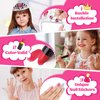 Kids Makeup Kit for Girl -Real Washable Toddler Makeup Kit for Kids Girls, Double-Layer Case Kids Makeup for Kids Little Girl, Princess Girl Toys for Birthday Christmas Gifts for 3 4 5 6 7 8 Year Old