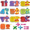 Liberty Imports 15 PCS Number Robots Transforming Toys Set - Math Counting Numerical Transform Robot Figures, Educational STEM Learning Bots for Kids
