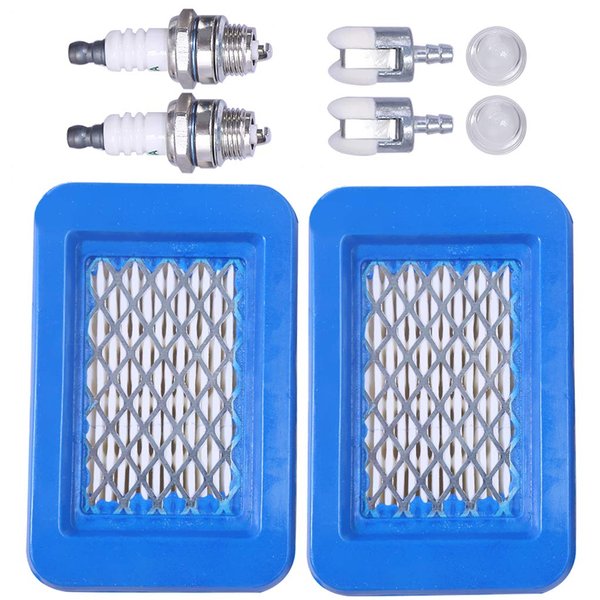Anxingo PB-580T Air Filter Spark Plug Fuel Filter for Echo PB403 PB403H PB403T PB413 PB-413H PB-413T PB-500H PB-500T PB-580H PB-580T PB-620 PB-650 PB-650H PB-755SH Repower Tune Up Kit