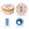 Connimonet 19PCS Elastic Thread 0.6mm,20m Each Spool,Elastic Sewing Thread for Sewing Machine,Shirring Elastic Thread for Sewing,Serger,Overlock Machines Quilting Knitting,Weave,DIY