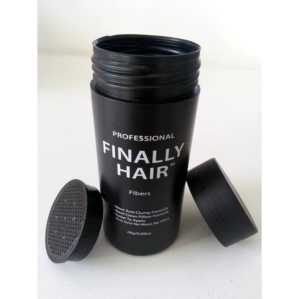 Finally Hair Keratin Hair Building Fibers For Use With 50 Gram 50g 50gr 50gram 50 g gr gram Refill Bags (Refillable 28g Empty Applicator Bottle for fibers refill bags. Empty Bottle (no fibers))