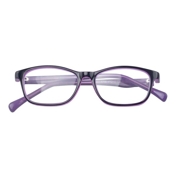 ALWAYSUV Computer Glasses Blue Light Blocking for Kids Boys Girls Teens Children Gaming Eyewear Reduce Eyestrain Glasses Purple