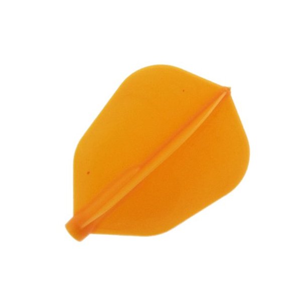 Cosmo Darts 6 Pack Fit Flight - Super Shape Dart Flight (Orange)