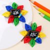 Back to School Hair Clips First Day of School Hair Bows Apple Pencil Blackboard Hair Bow Barrette Colorful Flower Alligator Clips for Kindergarten Hair Accessories 2Pcs (Pencil Blackboard)