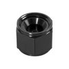 6AN Female Flare Cap Block Off Fitting Plug, 2PCS Aluminum Swivel Hex Head Nut Port Adapter, Automotive Modification Accessories for Fuel Oil Line