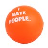 I Hate People Stress Balls, Funny Quote Grip Strengthener Squishy Ball, Coworker Gifts, 2.48 Inches