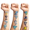 Tornado Themed Twonado Birthday Party Decorations Favors Supplies Decor 96 PCS Cute Tornado Tattoos Stickers Gifts for Kids Girls Boys School Prizes Rewards