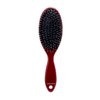 Cricket Smoothing Boar Mix Hair Brush with Boar and Nylon Bristles, Oval, Black / Brown, Cushion Pad, All Hair Types