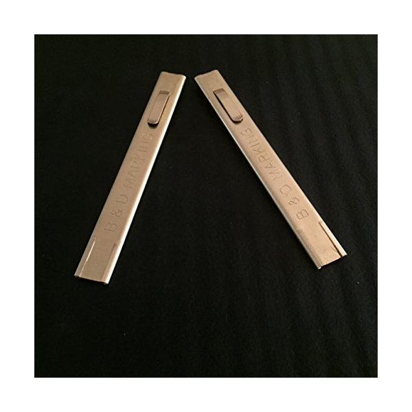 2 Brass Holders (BH-2) for Thin and Medium Marking Soapstone (Universal 1/32" & 1/16")