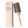 AIMIKE Round Brush for Blow Out, Medium Round Hair Brush w/Nano Ion Thermal Ceramic Tech, Professional Round Brush for Blow Drying & Styling, Maximum Volume and Shine, Barrel 1.7 inch