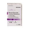 McKesson Quintet AC Blood Control Solution for Glucose Meter Level 1 / Level 2, 1 Count
