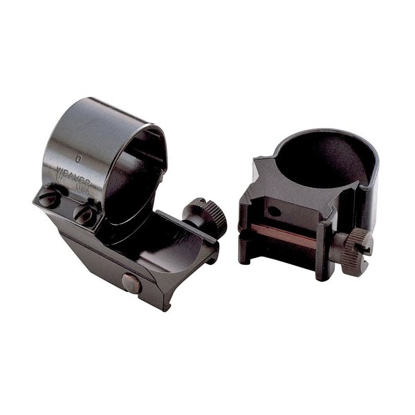 Weaver Bushnell 49091 Detachable Extension Top Mount Scope Rings, 1", Med, Ext Matte