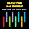 JOYIN 200 Pcs Mini Glow Sticks Bulk with 8 Colors for Party Supplies, Glow-in-The-Dark, Easter Basket Stuffers, Easter, Party Supplies, 4th of July, Independent Day
