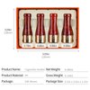 Cigar Mouthpiece Set for Men and Women Short Cigar Holder (Color:Red)