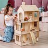 Abaodam Retro Decor ladders Doll House Miniature House Ladder Doll Ladder Tiny Furniture Miniature Decoration Mini House Ladder Small Furniture Wooden Ladder Model Decorative Ladder Pocket
