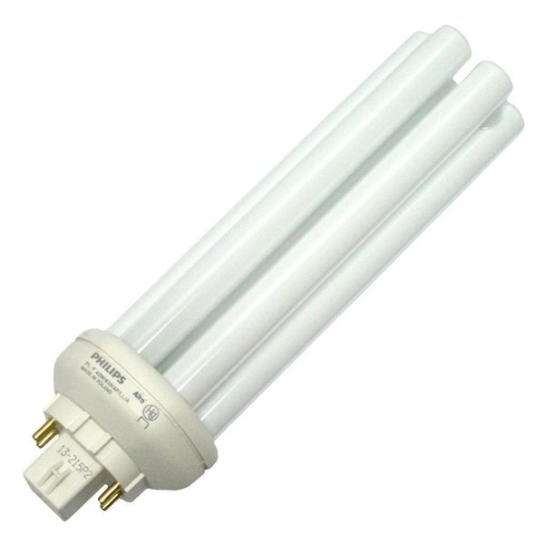 (Case of 10) Philips 268755 - PL-T 42W/835/4P/ALTO - NAED 20871-42 Watt - 4 Pin GX24q-4 Base - 3500K - CFL Light Bulb
