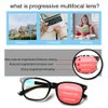 SIGVAN Progressive Multifocal Computer Glasses Women Men Blue Light Blocking Reading Glasses Spring Hinge Readers (2 Mix, 2.25)
