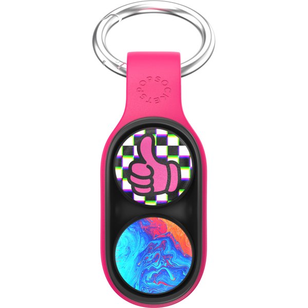 PopSockets PopPuck, Trick Magnet and Fidget Toy- Pink Punk