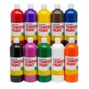 Washable Tempera Paint Set (10 Bright Colors) Craft and Learning Activities for Kids (5)