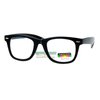 SA106 Retro Horn Rim Multi 3 Focus Progressive Reading Glasses Black 2.75