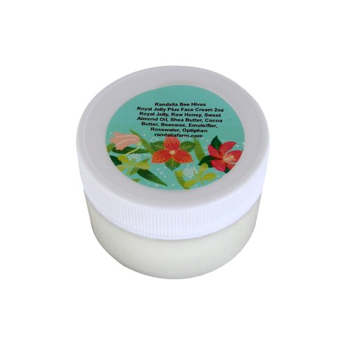 Royal Jelly, Raw Honey Face Cream, Randalia Bee Hives