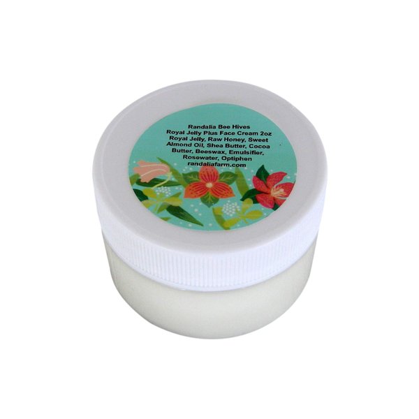 Royal Jelly, Raw Honey Face Cream, Randalia Bee Hives