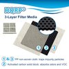 HQRP 4-Pack Air Filter compatible with LG LFX28968SB LFX28968SW LFXC24726D LFXC24796D LFXS29626B LFXS29766S LFXS30786S LFXS30796D LFXS32726S LFXS32736D Refrigerator