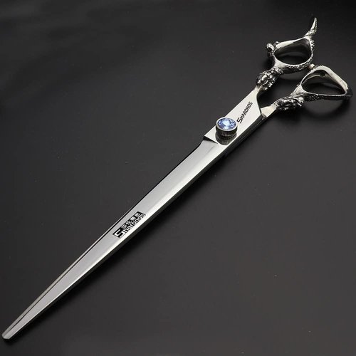 6/7/9 inch Professional Hair Cutting Thinning Scissors Barber Shears Hairdressing Salon Set (Cutting scissors) (9 inch flat)