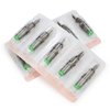 TATELF 50pcs Professional Disposable Tattoo Cartridge Needles Curved Magnum Sterilized Mixed 7RM 9RM 11RM 13RM 15RM for Tattoo Pen Rotary Machine Kit Tattoo Supplies(Upgrade RM)