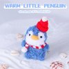 Hylvix Pipe Cleaners Craft Supplies, Pipe Cleaners Penguin Animals kit, Arts and Crafts for Beginners with Video Instructions, Craft Kit for Kids Adults DIY Arts Crafts Decorations (1 Pack)